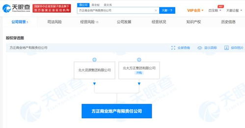 北大方正集團(tuán)成立商業(yè)地產(chǎn)公司，注冊(cè)資本1億，拓展信息咨詢(xún)服務(wù)新版圖